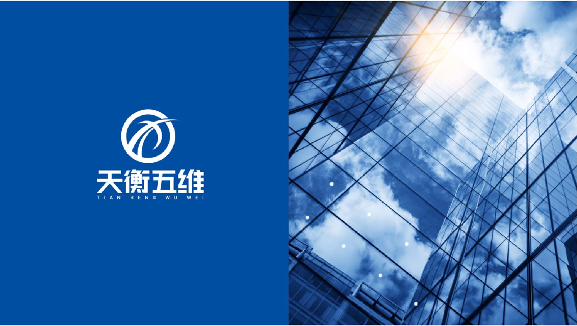 增強視覺辨識度-天衡五維科技公司logo設計品牌